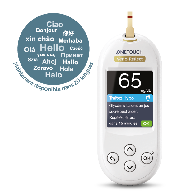 Lecteur OneTouch Verio Reflect® avec multi-language