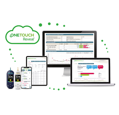 Applications mobile et Web OneTouch Reveal®