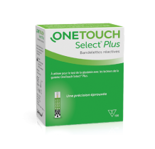 Bandelettes réactives OneTouch Select® Plus