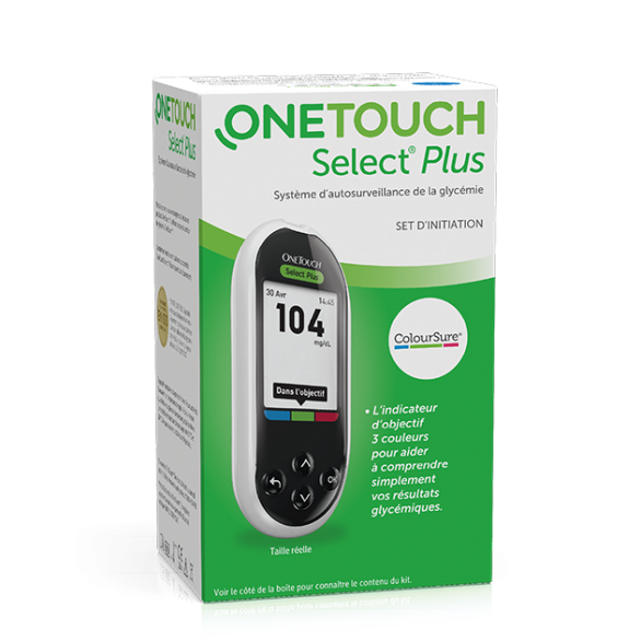 Lecteur OneTouch Select® Plus boîte