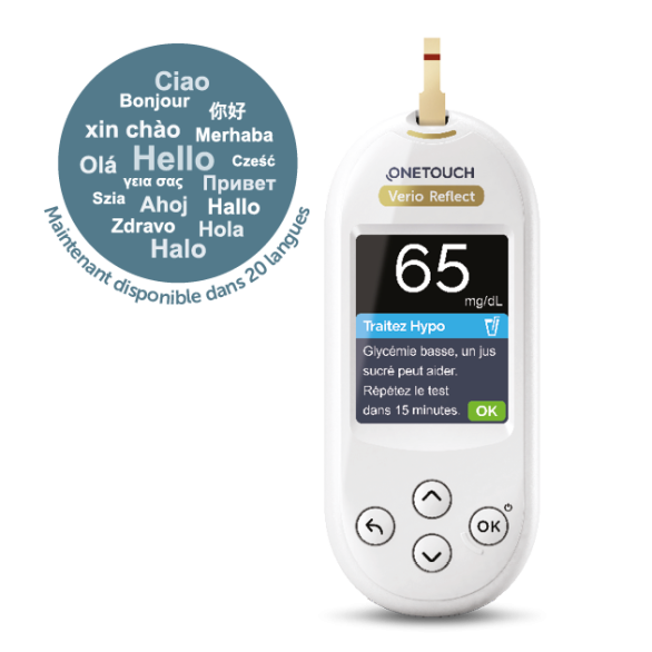 Lecteur OneTouch Verio Reflect® avec multi-language