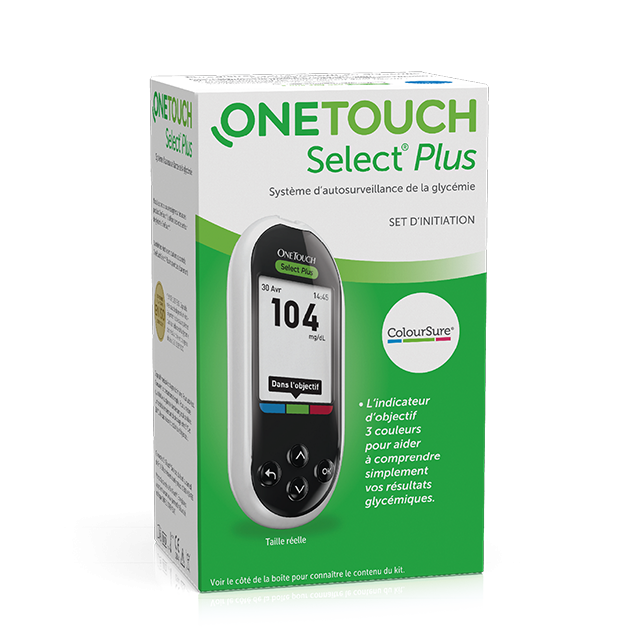 Lecteur OneTouch Select® Plus boîte